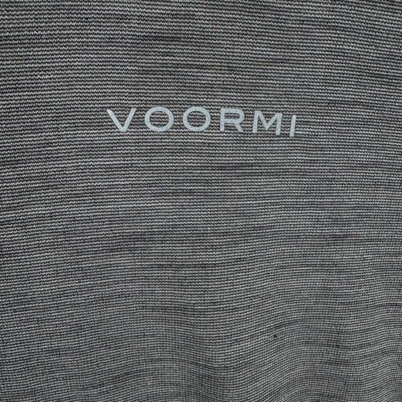 Voormi Hoodie Womens Medium Gray River Run Long Sleeve Base Layer Wool Blend Top - Picture 12 of 16